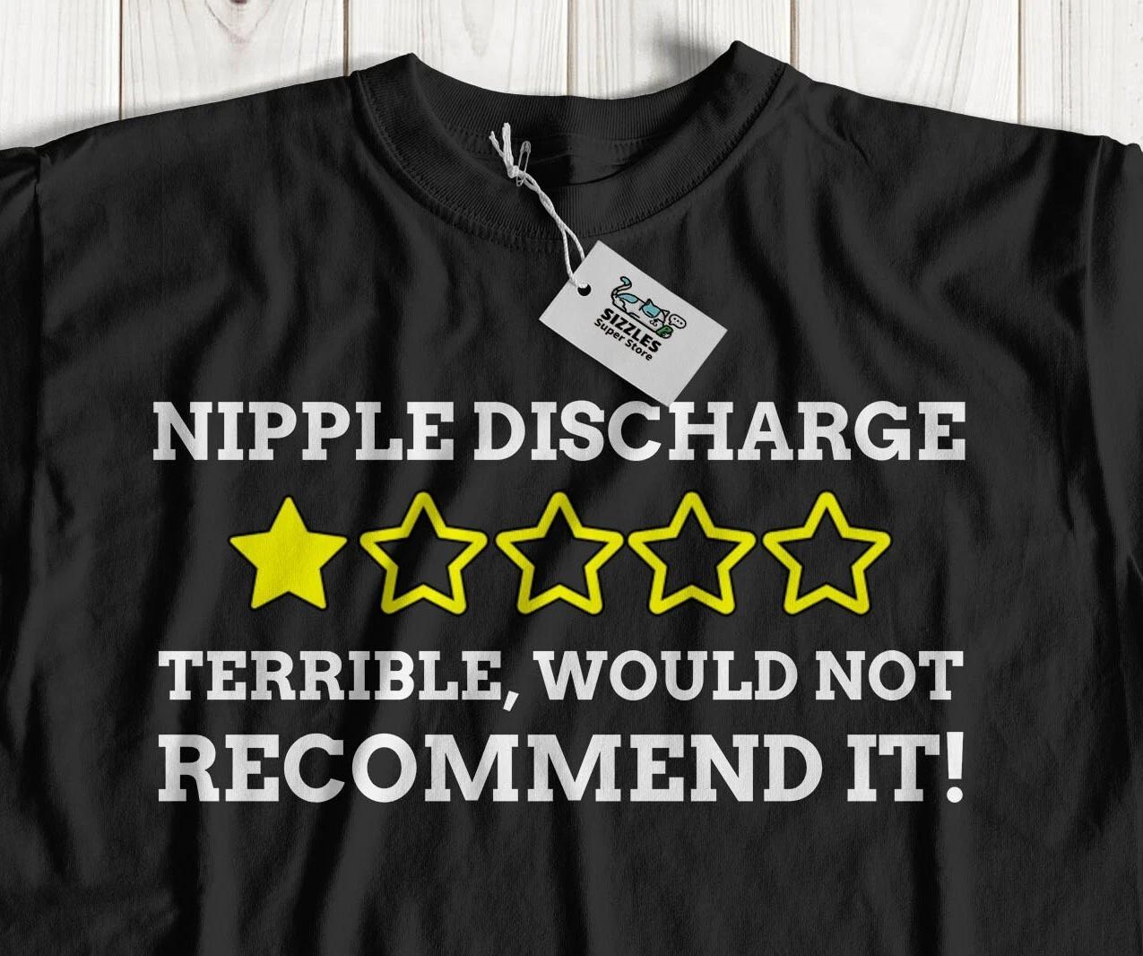 

Funny Discharge Mastitis T-Shirt Breast Feeding Gifts L