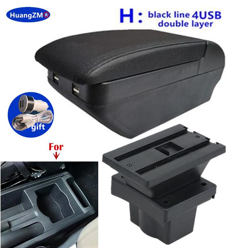 For Skoda Octavia Armrest box For Skoda Yeti Mk2 2005-2012 Storage box Car Armrest Interior Dedicated Retrofit Car Accessories