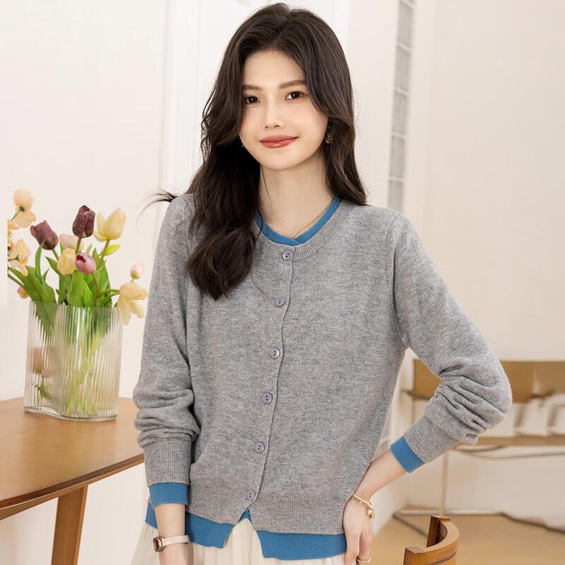 Mokana Women's 99% Wool Long Sleeve Layering Sweater