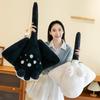 Kreatywna pluszowa poduszka w kształcie kota manty - Zabawna kreskówkowa zabawka płaszczka diabła na prezent urodzinowy dla dziewczynek