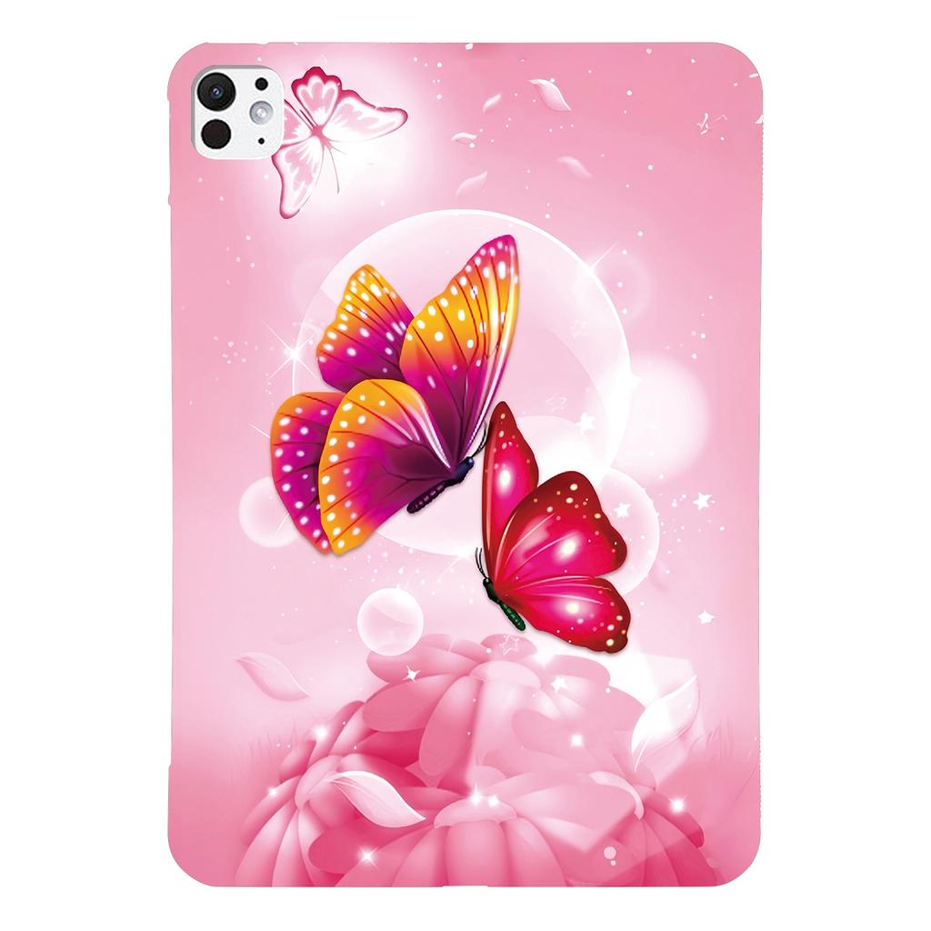 For iPad Pro 11 (2024) Case Pattern Printing Slim Soft TPU Tablet Cover