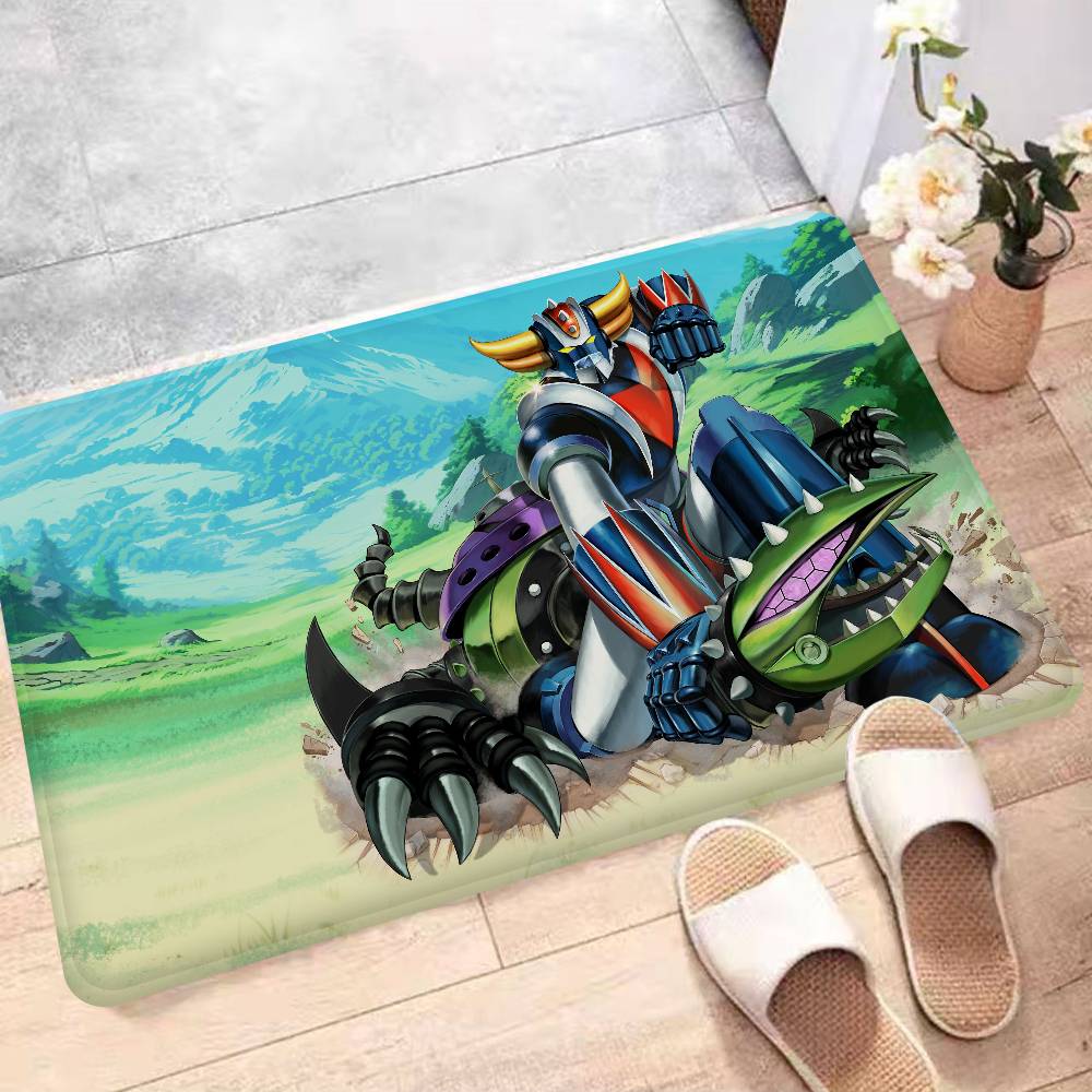 

UFO Robot Japanese Grentizer Anti-slip Printed Carpet Modern Living Room Balcony Household Mats Cheaper 40x60 cm