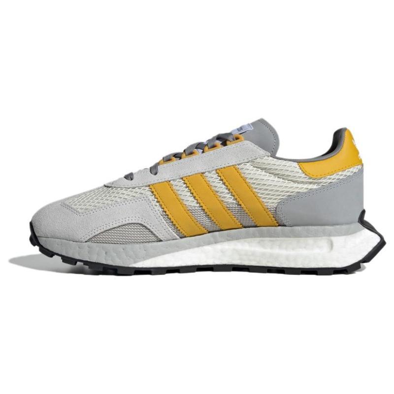 

Adidas Originals Retropy E5 Abrasion Resistant Breathable Low top Casual Running Shoes Unisex Gray Yellow Sneakers IE0506 36⅔