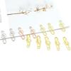 20pcs/pack of Rose Gold Heart-shaped Note Creative Cartoon Paper Clips, Cute Office Supplies