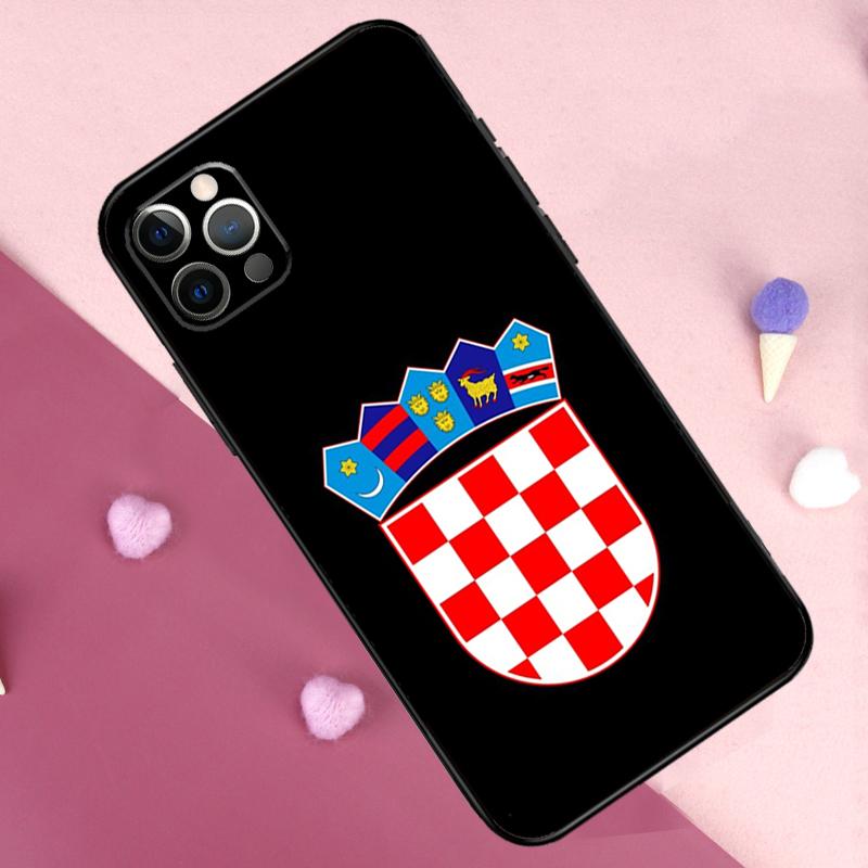 Croatia flag Phone Case For iPhone 17 Pro Max 14 15 16 Plus 11 Pro Max 12 13 Mini 16e 17 Air Back Cover