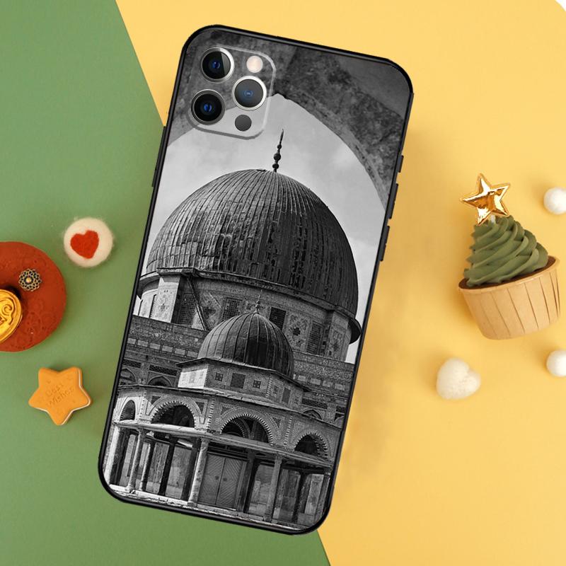 Jerusalem Dome of the Rock Phone Case For iPhone 17 17Air 16 16E 15 14 13 12 11 Pro Max 12 13 Mini Shockproof Cover