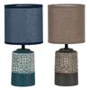 Ceramic Desk Lamp - DKD Home Decor - 50 W - 15x15x32 Cm - 2 Units - Stoneware - Modern Design