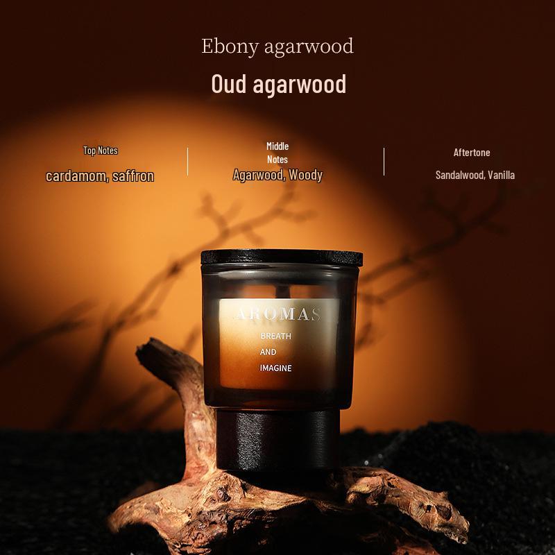Aroma Candle Soy Wax Gift Box - Long-lasting High-End Scented Decoration for Girls Birthdays
