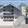 2024 New Garage Door Wireless Keypad 315 390MHz Door Opener Remote for Craftsman 139.18750 139.30498 139.30499 139.3050 139.53680 139.53681 139.53684