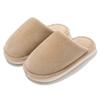 Home Cotton Slippers Women's Autumn Indoor Home Household Men's Plush Warm Fluffy Slippers Men's