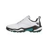 Adidas Golf Code Chaos 25 Boa Golf Size cm Men's Shoes, White/Core Black/Pure Teal, 26.0