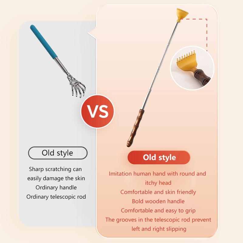 Telescopic Scratching Back Scratcher Massager Scraper Extendable Telescoping Itch Health Products Massage Relax Tool