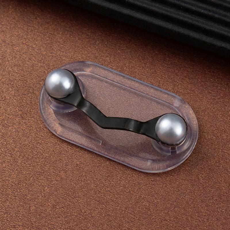 Magnetischer Brillenhalter für Sonnenbrillen Abzeichen Hängender Headset-Anstecker Langlebiger Haken Mehrzweck-Magnetclip Für Brillen Abzeichen