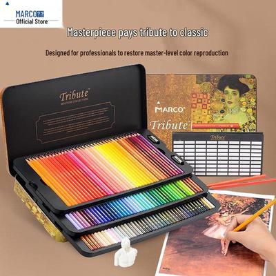 Marco Master Series Oil-Based Colored Pencils for Art and Design