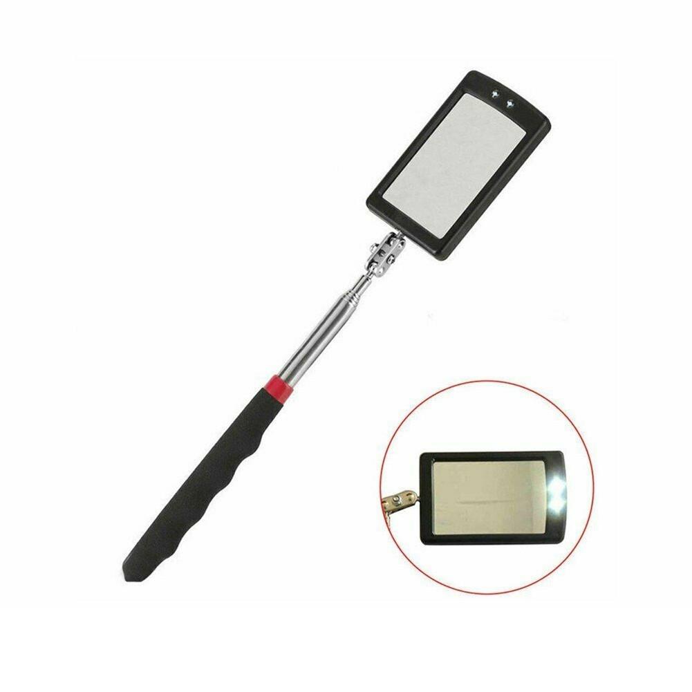 Extendable Inspection Mirror Illuminate LED Lighted
