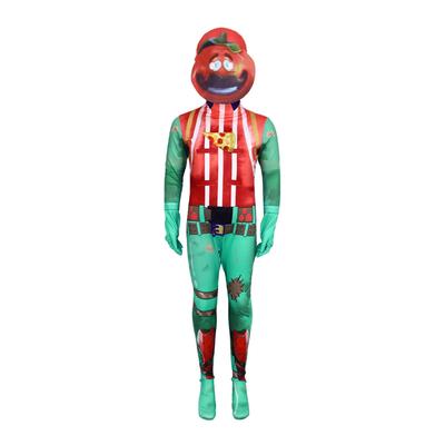 Children Boys Girls Cosplay Party Bodysuits With Headwear Cartoon Outfit
