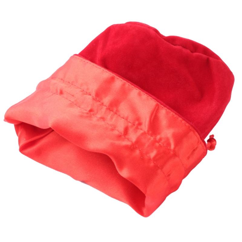 Divination Dice Drawstring Pouch Board Game Tarot Velvet Storage Pouch Dice Bag