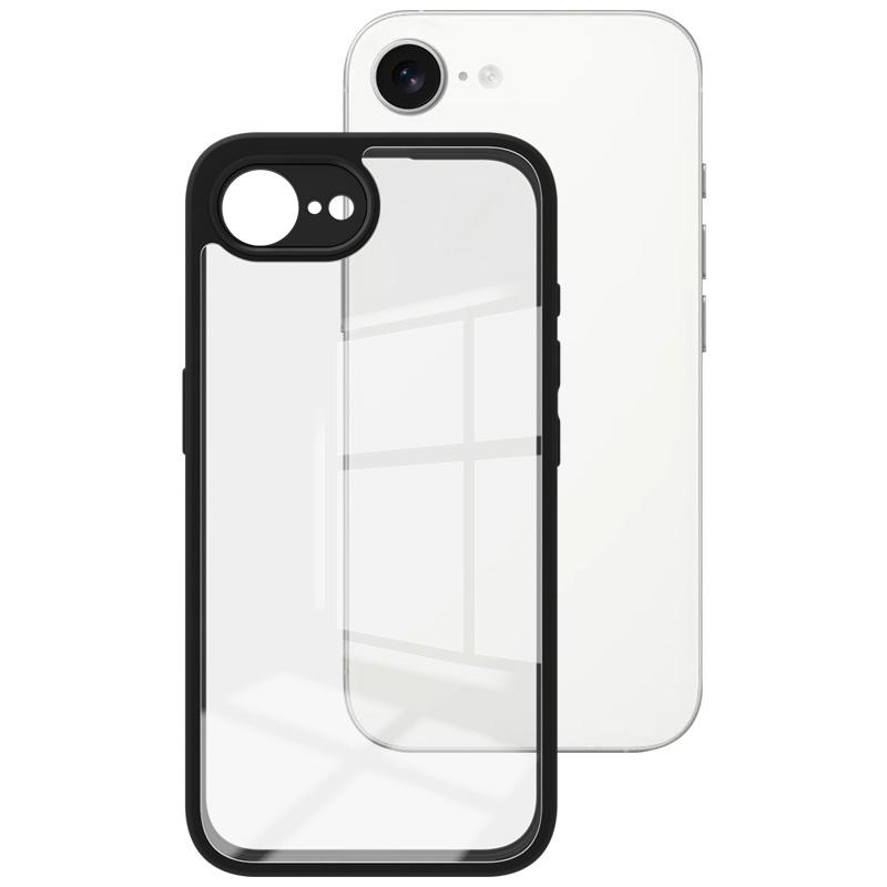 IMAK UX-9A Series for iPhone 16e Case Clear TPU PC Phone Cover Reinforced Corners