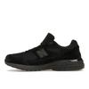 New Balance 993 Wyprodukowano w USA Potrójna czerń Męskie sneakersy Core-Black MR993TB