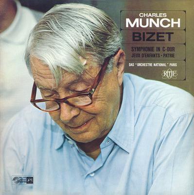 LP Record CHARLES MUNCH BIZET  DAS ORCHEST  Symphonie In Cdur  Jeux Denfants SMS2495 CONCERT HALL 1967 Germany Classical Used