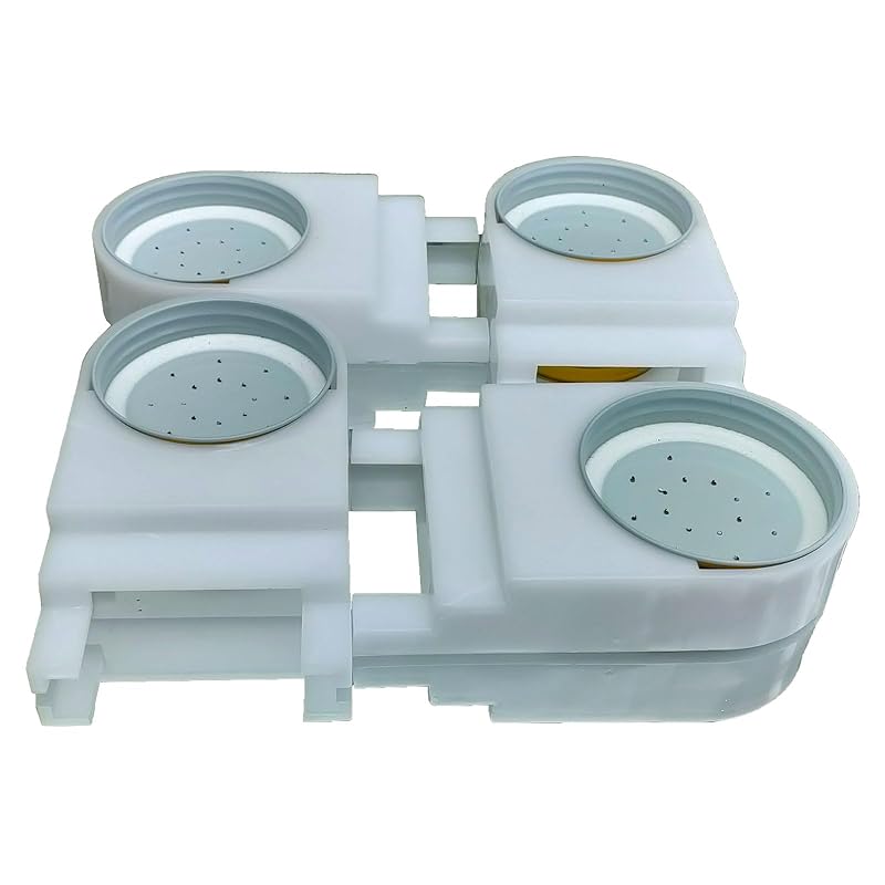 AukBeeFun 6 Pack Bee Feeders for Hives Mason Jar Sugar Water Feeder for Bees 4