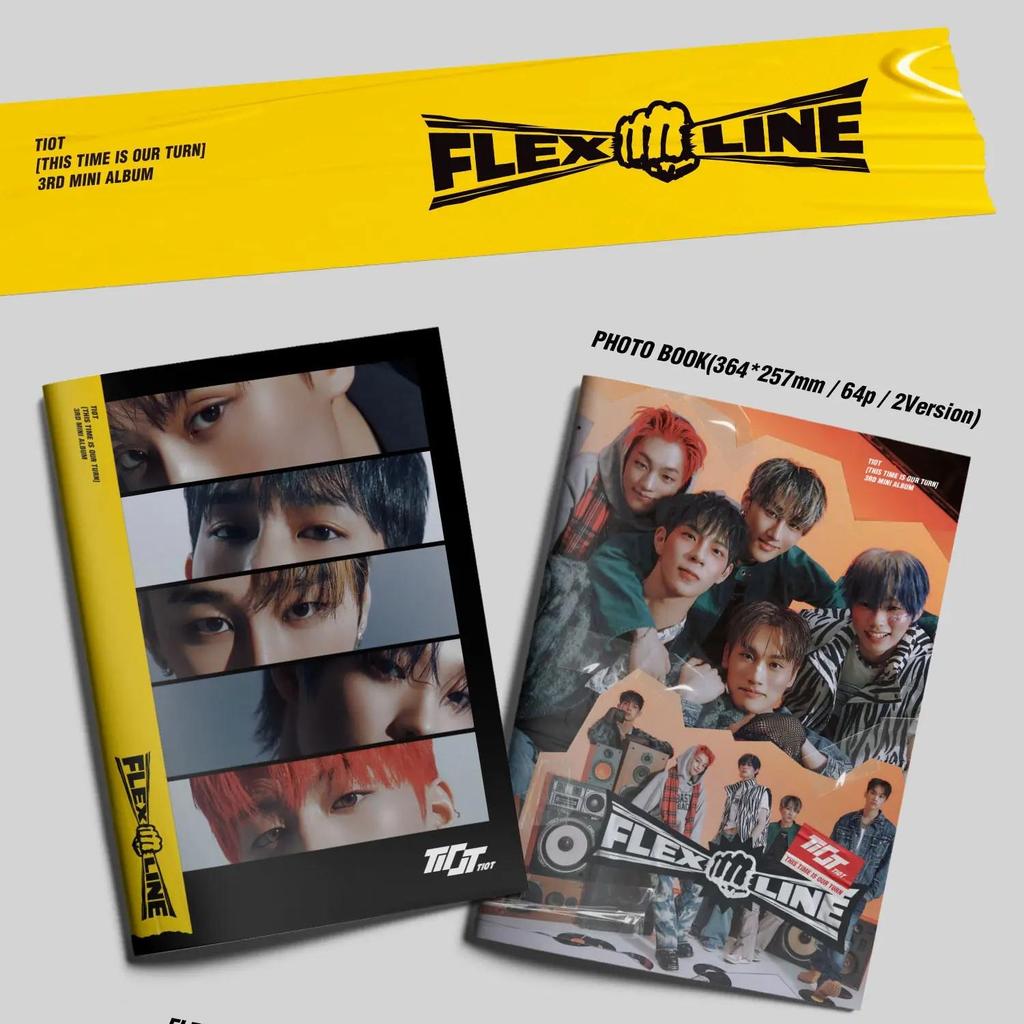 (PRE-ORDER) TIOT - [FLEX LINE] 3rd Mini Album PHOTOBOOK