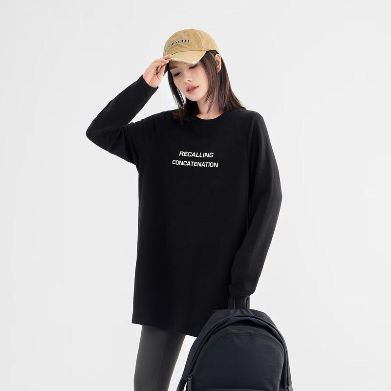 Kids' Thermal Letter Print Long-Sleeve T-Shirt