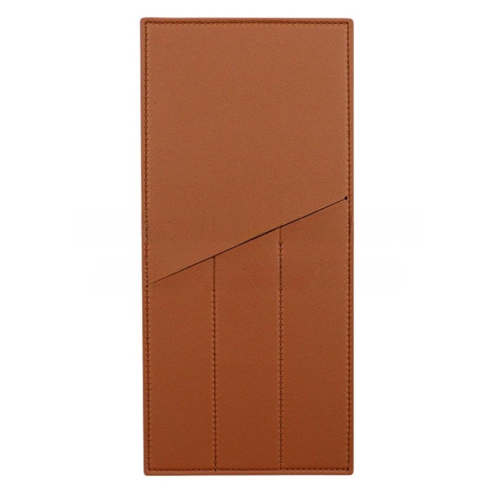 

PU Leather Cutlery Storage Bag Simple Design 3 Pocket Utensil Storage Pouch Leakproof Multi-functional Forks Spoons Organizer