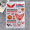 AAAKV1 For Honda Reflective Motorcycle Stickers Waterproof Vinyl Decals For Motorbike Helmet Fuel Tank Bike