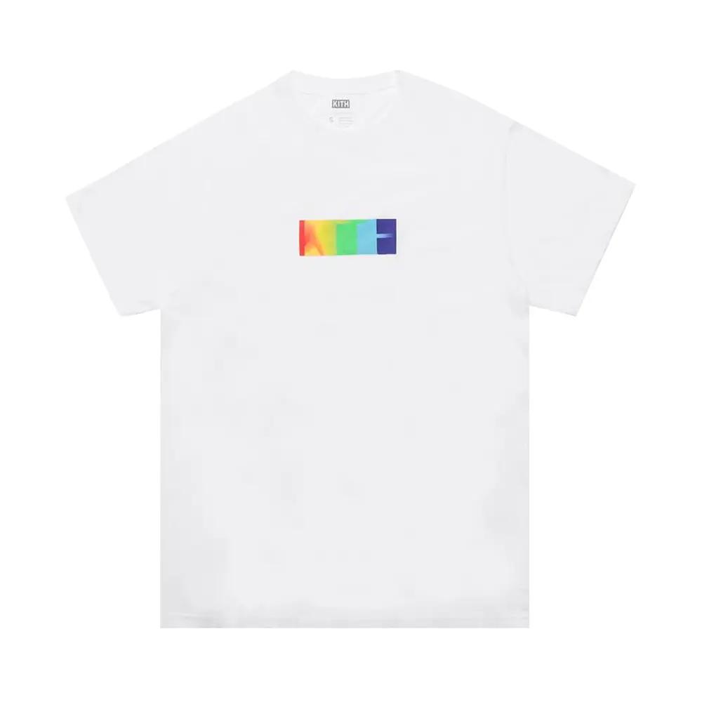 Kith футболка Pride Белый Мужские Топы KH3623-101 M