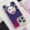 Holo Mori Calliope Silver Plating Mobile Phone Case for iPhone 17 16 15 14 13 12 11 Air Pro Max Plus Colorful Cover