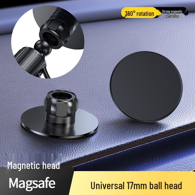 Cold Ice Armor Magnetic Car Phone Holder with Rotating Ball Head and Strong Magnet