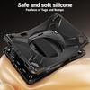 For Samsung Galaxy Tab S12+ 12.4 2026 Protective Cover, Heavy Duty Shockproof Case Stand/Hand Strap/Carrying Shoulder Strap