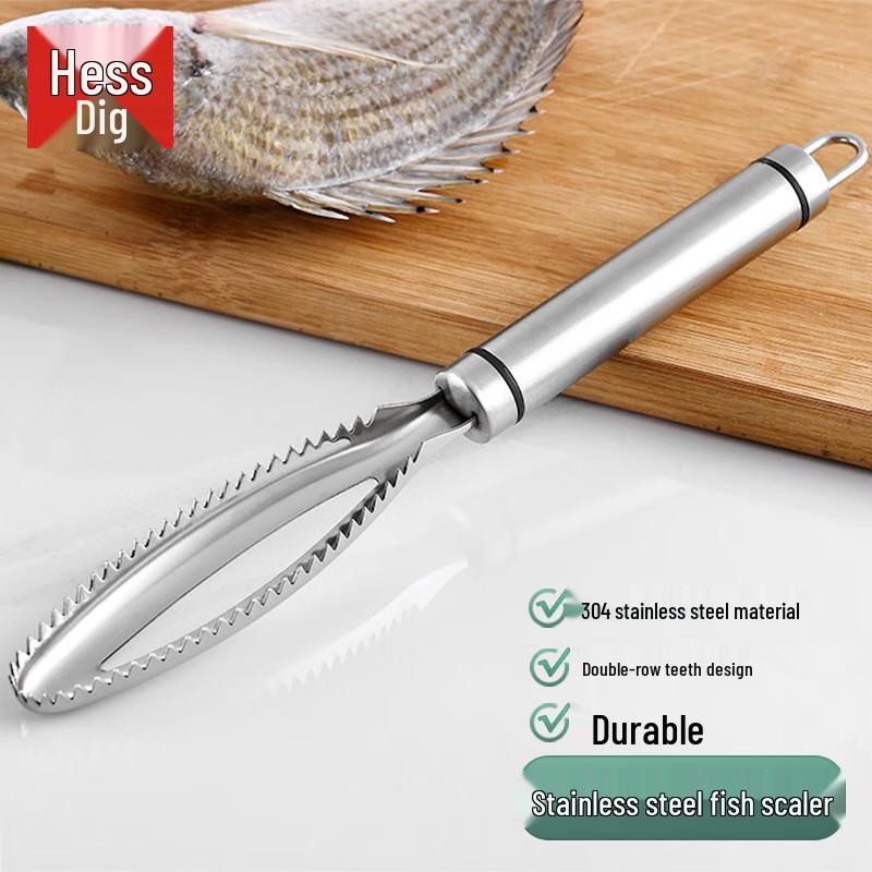 Hessdig 304 Stainless Steel Fish Scale Scraper