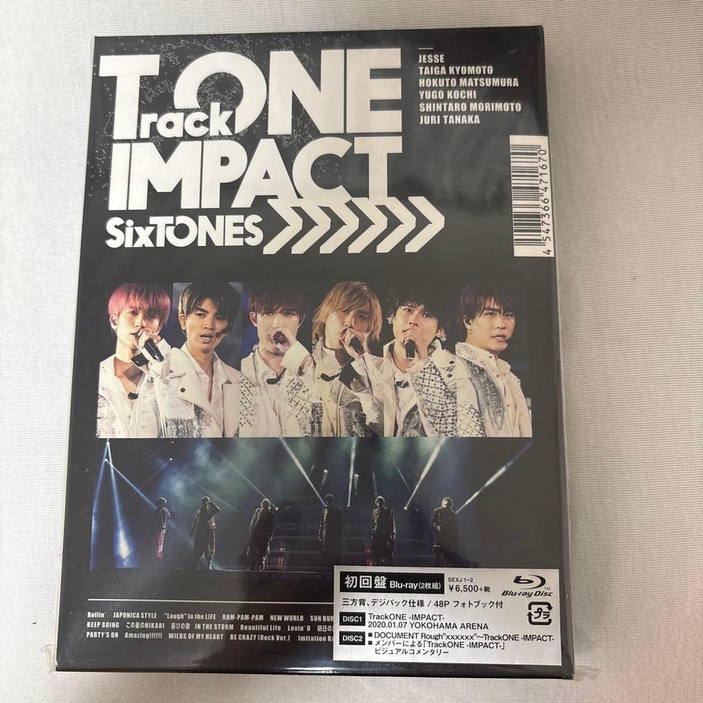 [USED] SixTONES TONE Impact Blu-ray First Edition