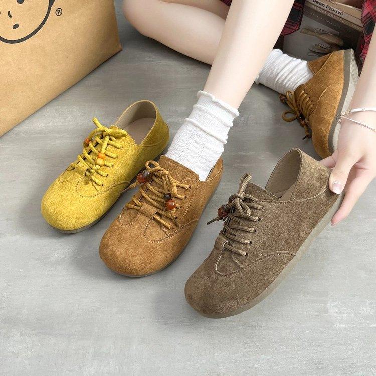 New Retro All-inclusive Platform Birkenstocks Autumn Birkenstocks Single Shoes Doudou Shoes