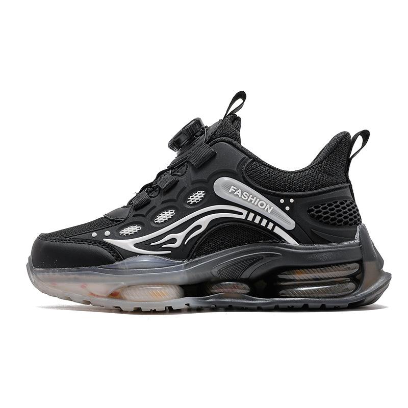 

Boys shoes 2025 fashion sports shoes spring new mesh breathable primary school running shoes children s basketball shoes 39