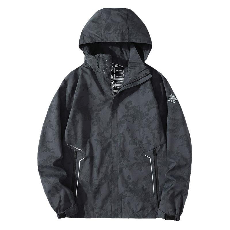 Camo Windbreaker: Trendy, Breathable, and Versatile Outdoor Sports Jacket for Couples