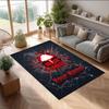 Nottingham Forest FC Printed Crystal Velvet Rug Non‑Slip Crystal Velvet Carpet For Sofa Bedroom Indoor Home Decoration