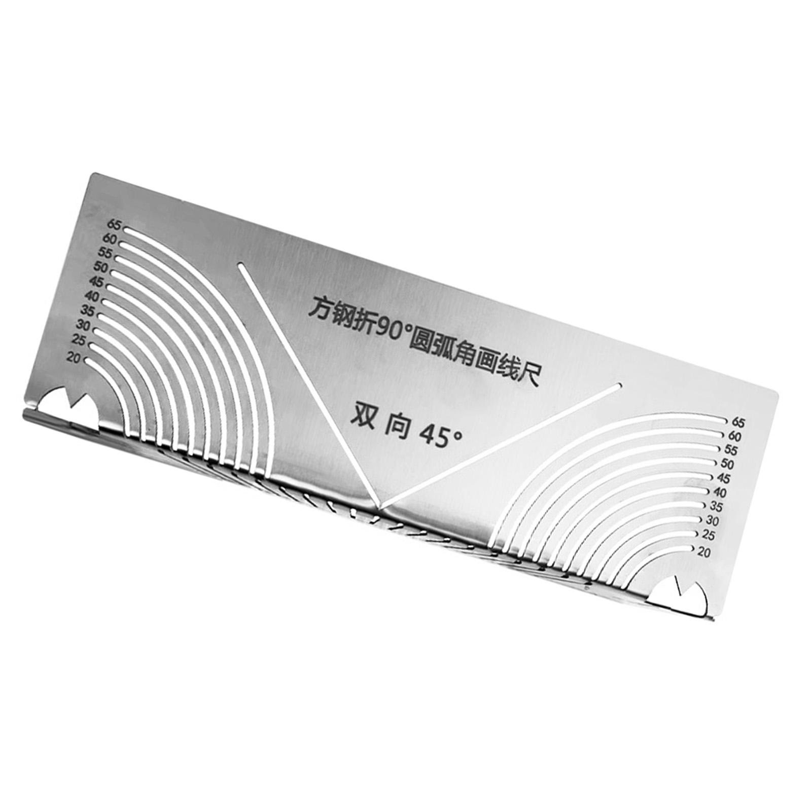 

Angle Arc Marking Tool Accurate 90 Degree Steel Pipe Bend Welding Cutting Guide Stainless Steel