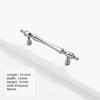 Luxury Zinc Alloy Cabinet Door Handle Long Handle Golden Finish Vintage Cabinet Pull Drawer Knob Wardrobe Door