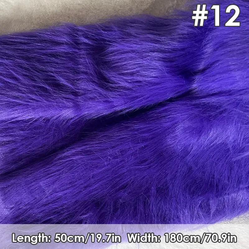 50x180cm Premium Faux Fur Backdrop Fabric Cosplay Photo Studio Decor DIY Anime Costumes Ears Craft Material Plush Cloth