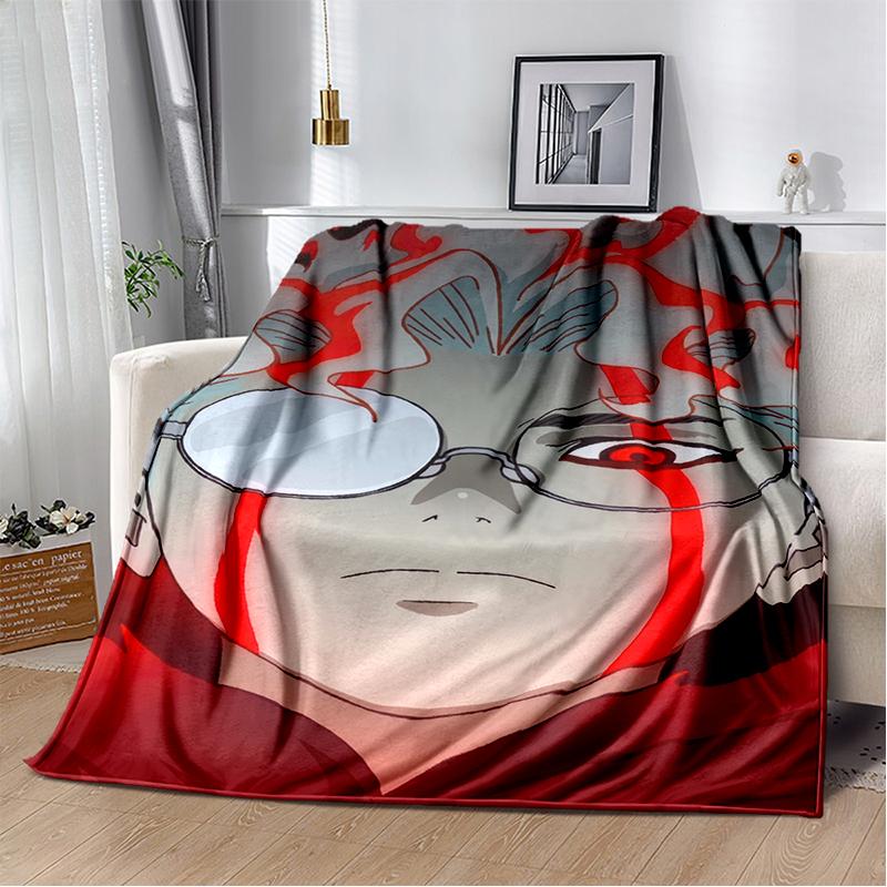 3D DAN DA DAN Anime Cartoon Blanket,Soft Throw Blanket for Home Bedroom Bed Sofa Picnic Travel Office Cover Kids Gift