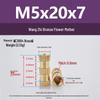 M1-M10 Knurled Brass Heat Insert Nut for Injection Molding