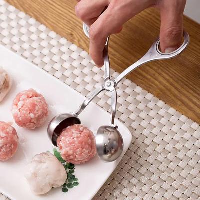 Stainless Steel Meatball Maker Clip Fish Ball Rice Ball Making Mold Form Tool Kitchen Accessories Gadgets Cuisine Cocina 1PC