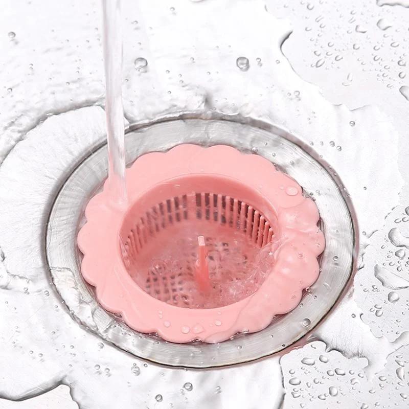 Bathroom Sink Strainer Sink Plug Stopper Sink Hair Catcher Bathroom Floor Drain Shower Drain Drain Strainer Kitchen Filter