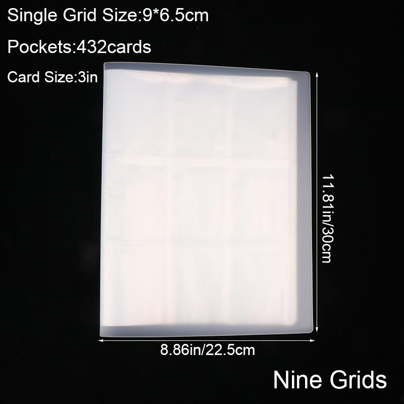 Průhledné fotoalbum Mini Polaroid album Kniha pro sbírku fotografií, karet, jízdenek Fotokarta Fotoalbum DIY pořadač