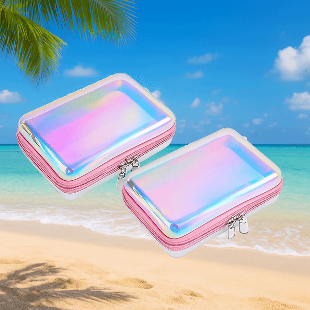Transparent Laser Storage Box Organizer Design Simple Transparent Storage Box Desktop Size High Quality Desktop Organizer