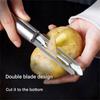 Stainless Steel Kitchen Peeler For Potatoes Vegetables Efficient Ergonomic Grip Peeling Device Kitchen Utensil