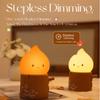 Flameless Candles Night Lights Creative Cute Sleeping Nightlights Dimmable 2 Lighting Modes Bedside Lamp Decor For Kids Bedroom